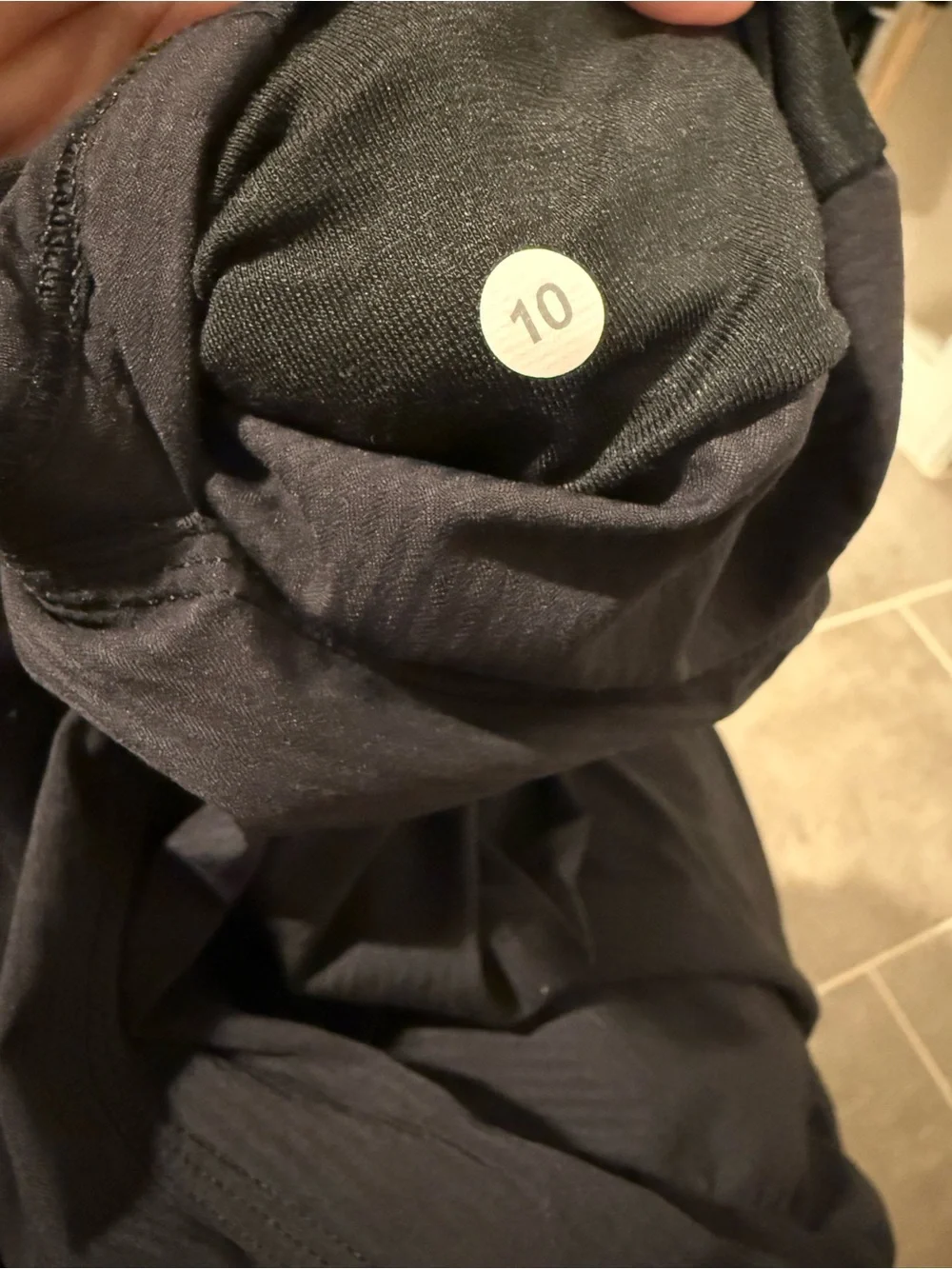 Lululemon Damce Studio Black Cropped Pants Size 10
